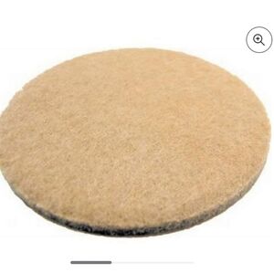 SHEPHERD Hardware 9928 3-Inch Heavy Duty Self-Adhesive Felt Furniture Pads, 4-Pa